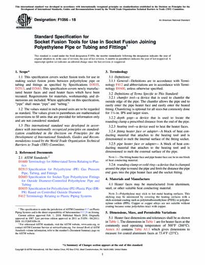Standards PDF Cover Page