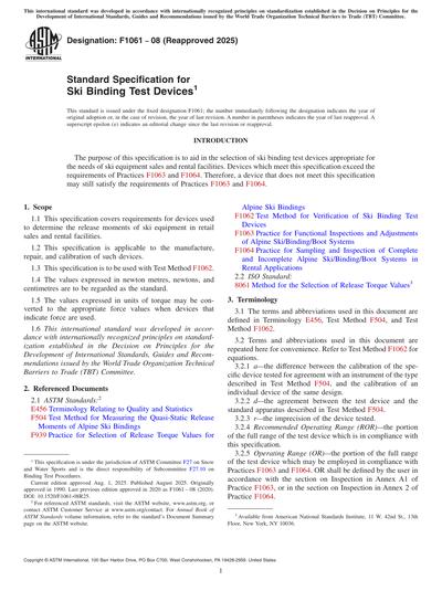 Standards PDF Cover Page