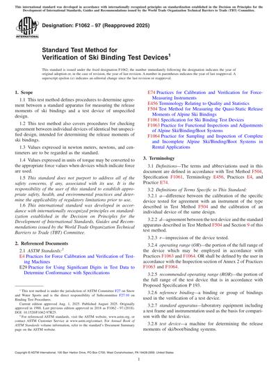 Standards PDF Cover Page