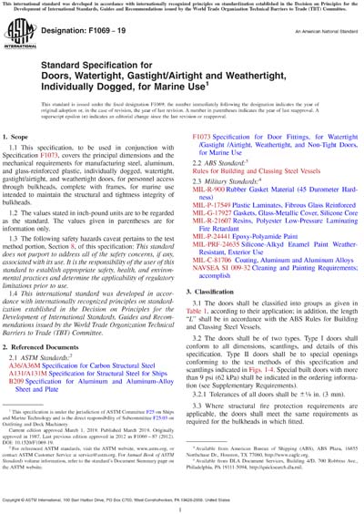 Standards PDF Cover Page