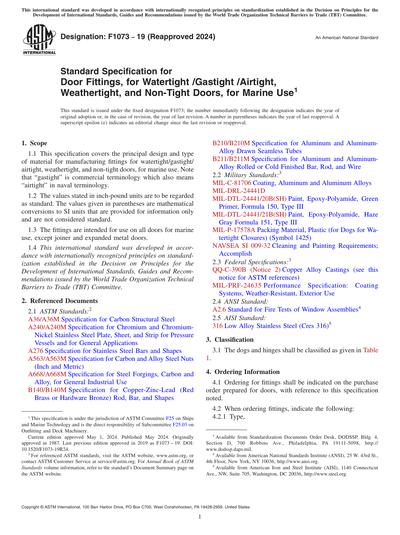 Standards PDF Cover Page