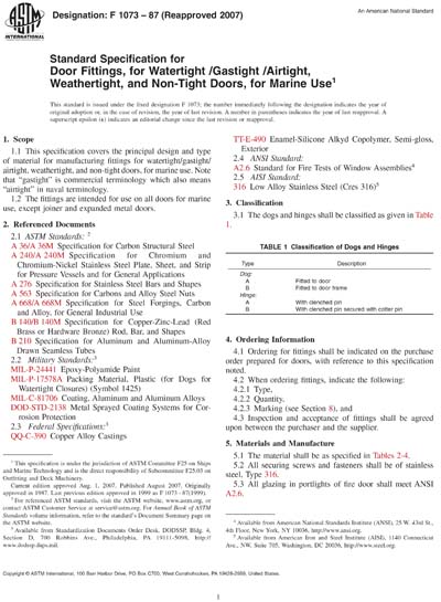 Standards PDF Cover Page