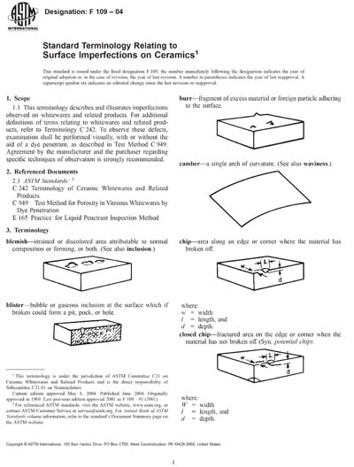 Standards PDF Cover Page