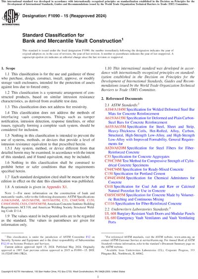 Standards PDF Cover Page