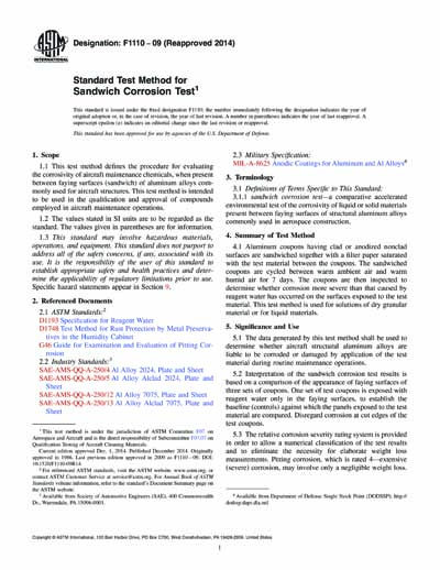 Standards PDF Cover Page