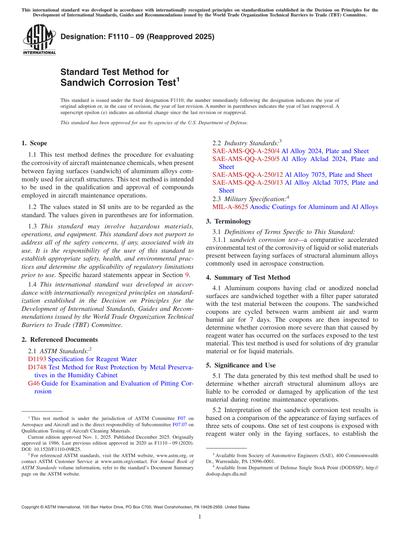 Standards PDF Cover Page