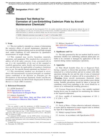 Standards PDF Cover Page