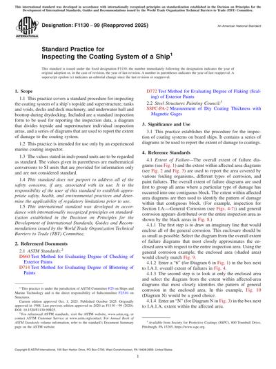 Standards PDF Cover Page