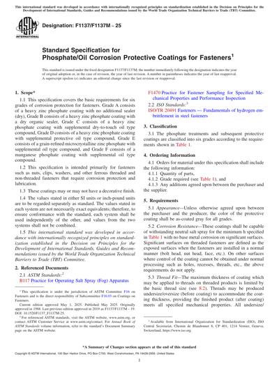 Standards PDF Cover Page