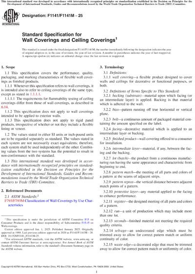 Standards PDF Cover Page