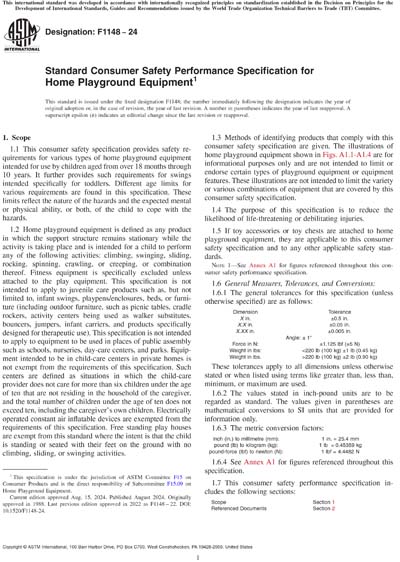 Standards PDF Cover Page