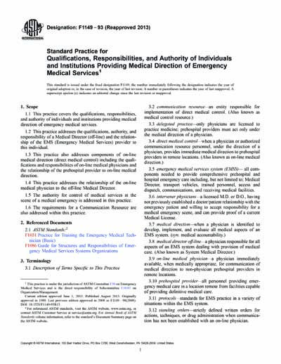 Standards PDF Cover Page