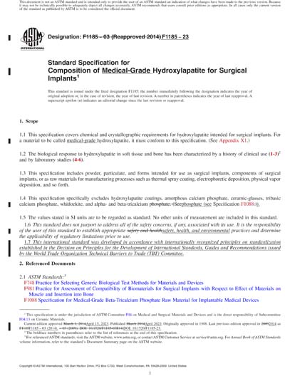 Standards PDF Cover Page