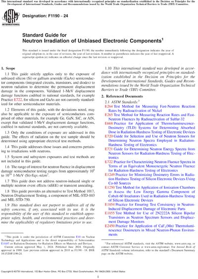 Standards PDF Cover Page