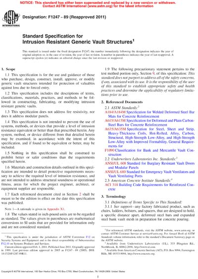 Standards PDF Cover Page