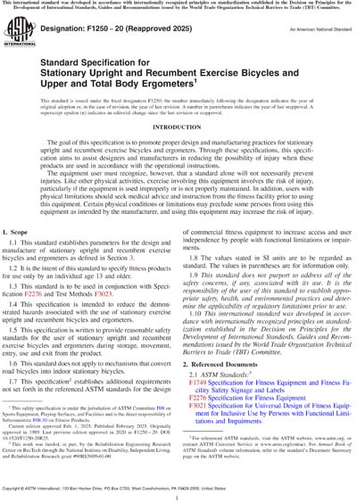 Standards PDF Cover Page
