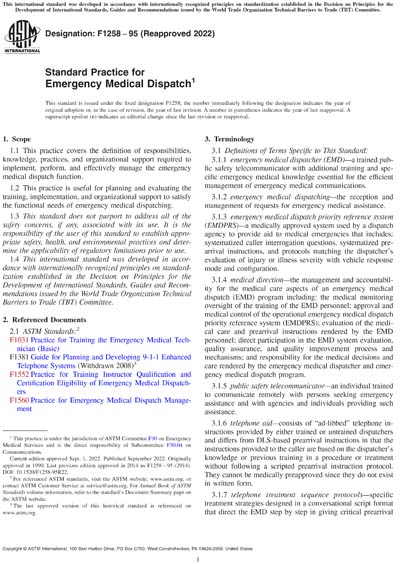 Standards PDF Cover Page