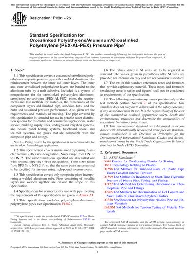 Standards PDF Cover Page