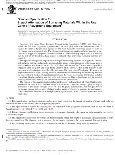 Standards PDF Cover Page