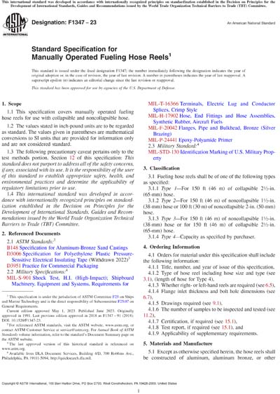 Standards PDF Cover Page