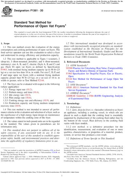 Standards PDF Cover Page