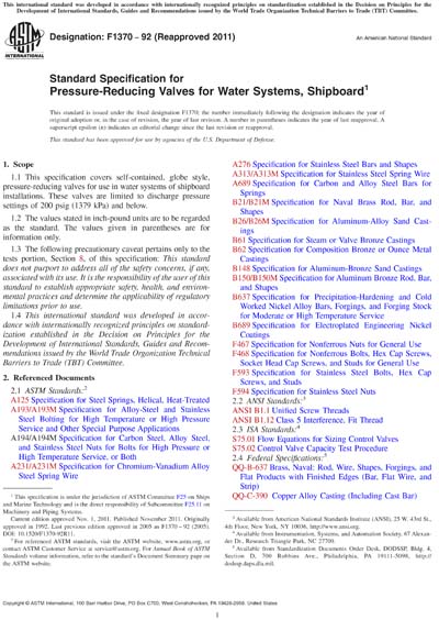 Standards PDF Cover Page