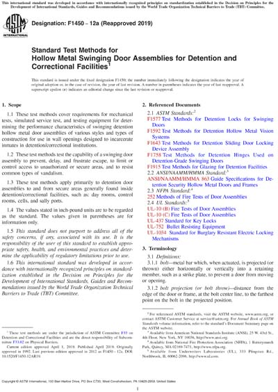 Standards PDF Cover Page