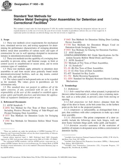 Standards PDF Cover Page