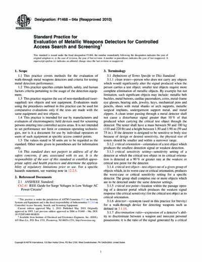 Standards PDF Cover Page