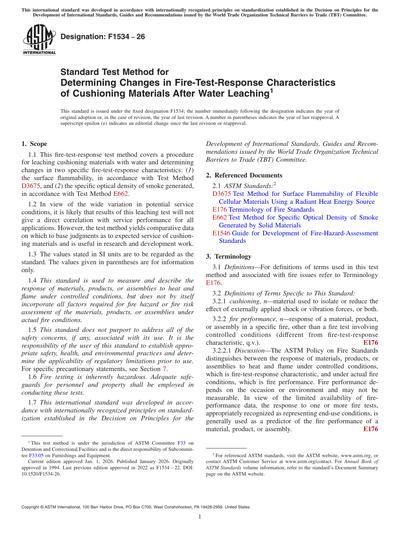 Standards PDF Cover Page