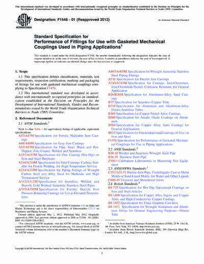 Standards PDF Cover Page