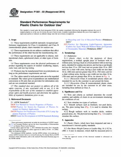 Standards PDF Cover Page