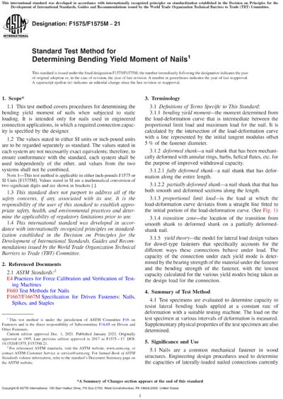 Standards PDF Cover Page