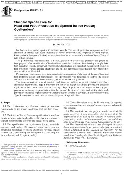 Standards PDF Cover Page
