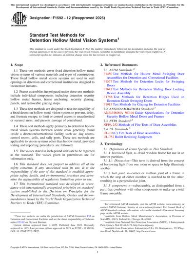 Standards PDF Cover Page