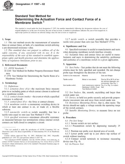 Standards PDF Cover Page