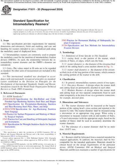 Standards PDF Cover Page