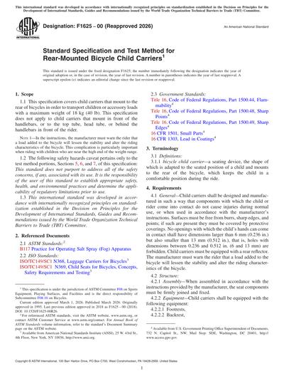 Standards PDF Cover Page