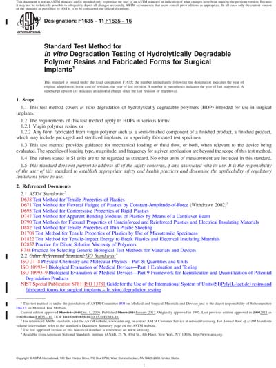 Standards PDF Cover Page