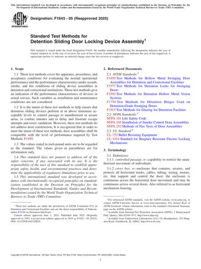 Standards PDF Cover Page