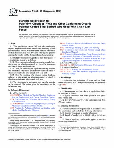 Standards PDF Cover Page
