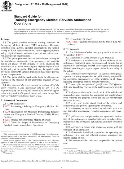 Standards PDF Cover Page