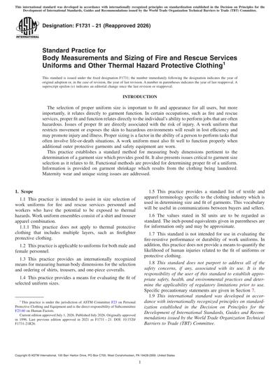 Standards PDF Cover Page