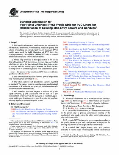 Standards PDF Cover Page
