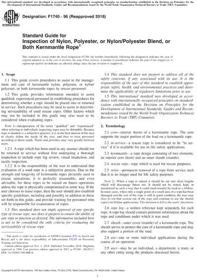 Standards PDF Cover Page