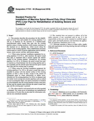 Standards PDF Cover Page
