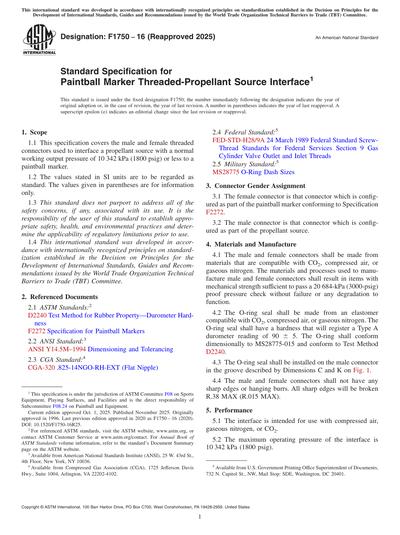 Standards PDF Cover Page