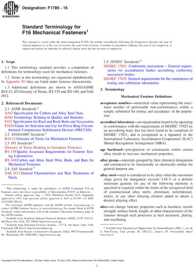 Standards PDF Cover Page