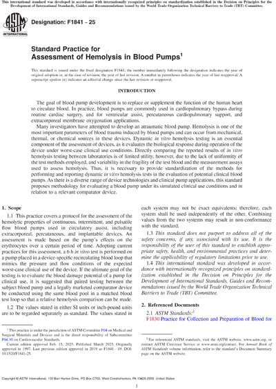 Standards PDF Cover Page