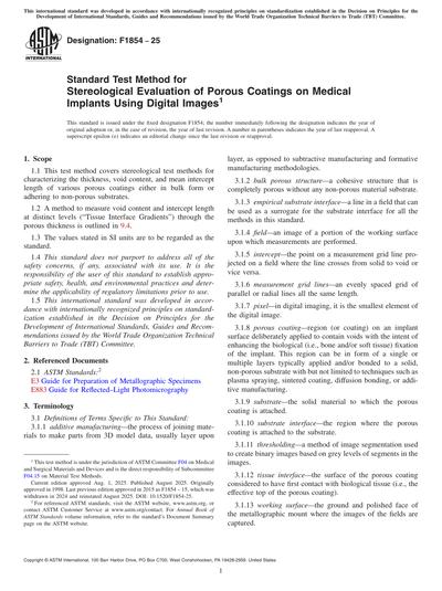 Standards PDF Cover Page